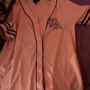 pink forever 21 jersey